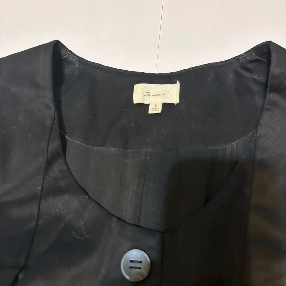 The Limited Black Sleeveless Button-Down Dress - Picture 10 of 12